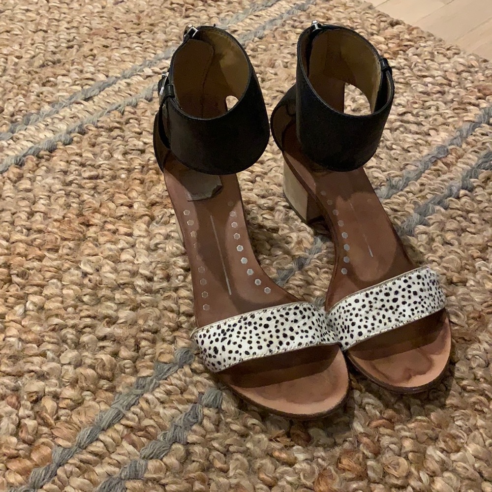 Dolce Vita ankle wrap heeled sandals